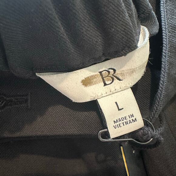 Banana Republic All Day Tencel Lyocell Cotton Pant Black L - Picture 5 of 10